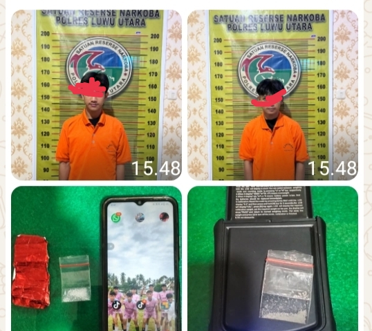 Satresnarkoba Polres Luwu Utara Bekuk Dua Pemuda di Duga Edarkan Sabu - Daulat Rakyat